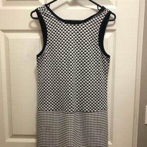 Sweater material tank dress